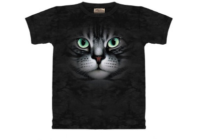 Yeux emeraude - T-shirt chat  - The Mountain