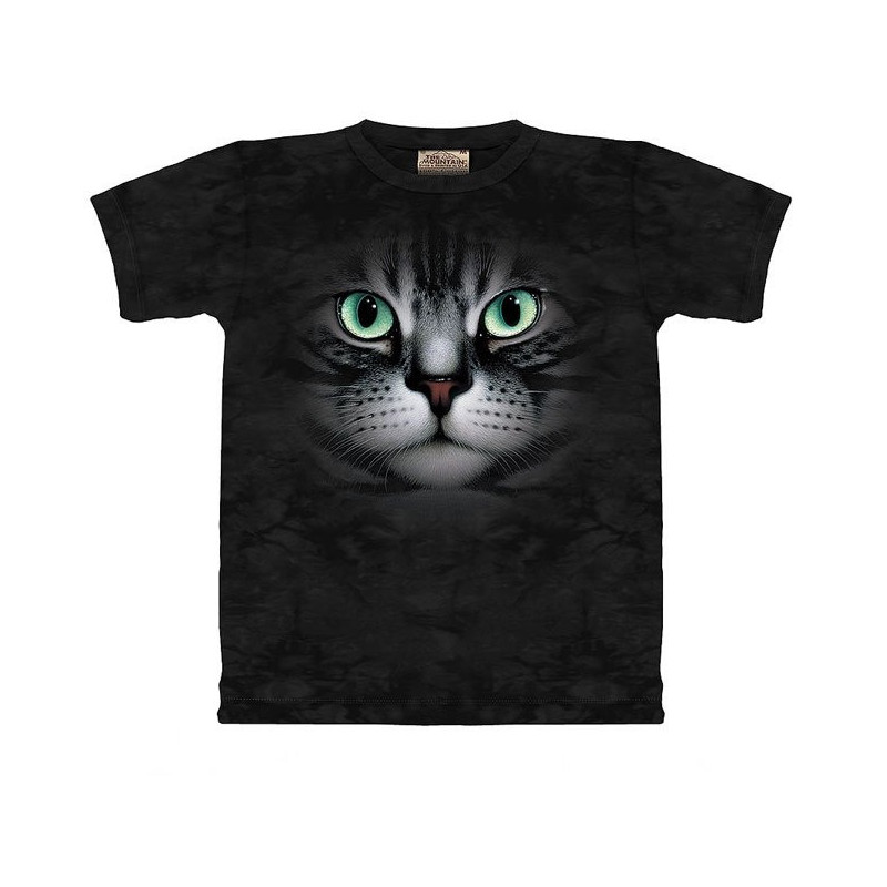 Yeux emeraude - T-shirt chat  - The Mountain