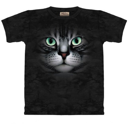 Yeux emeraude - T-shirt chat  - The Mountain