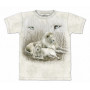 White lion - T-shirt - The Mountain - Lions félin