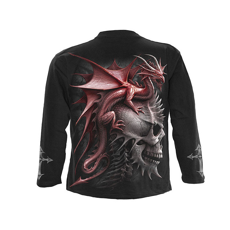 Serpent infection - T-shirt dragon - Manches longues