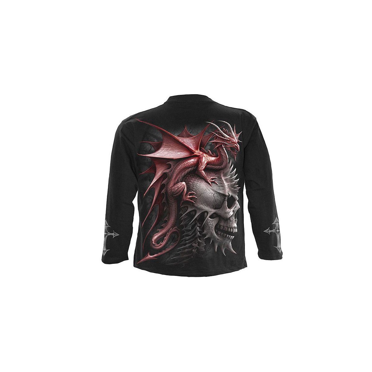 Serpent infection - T-shirt dragon - Manches longues