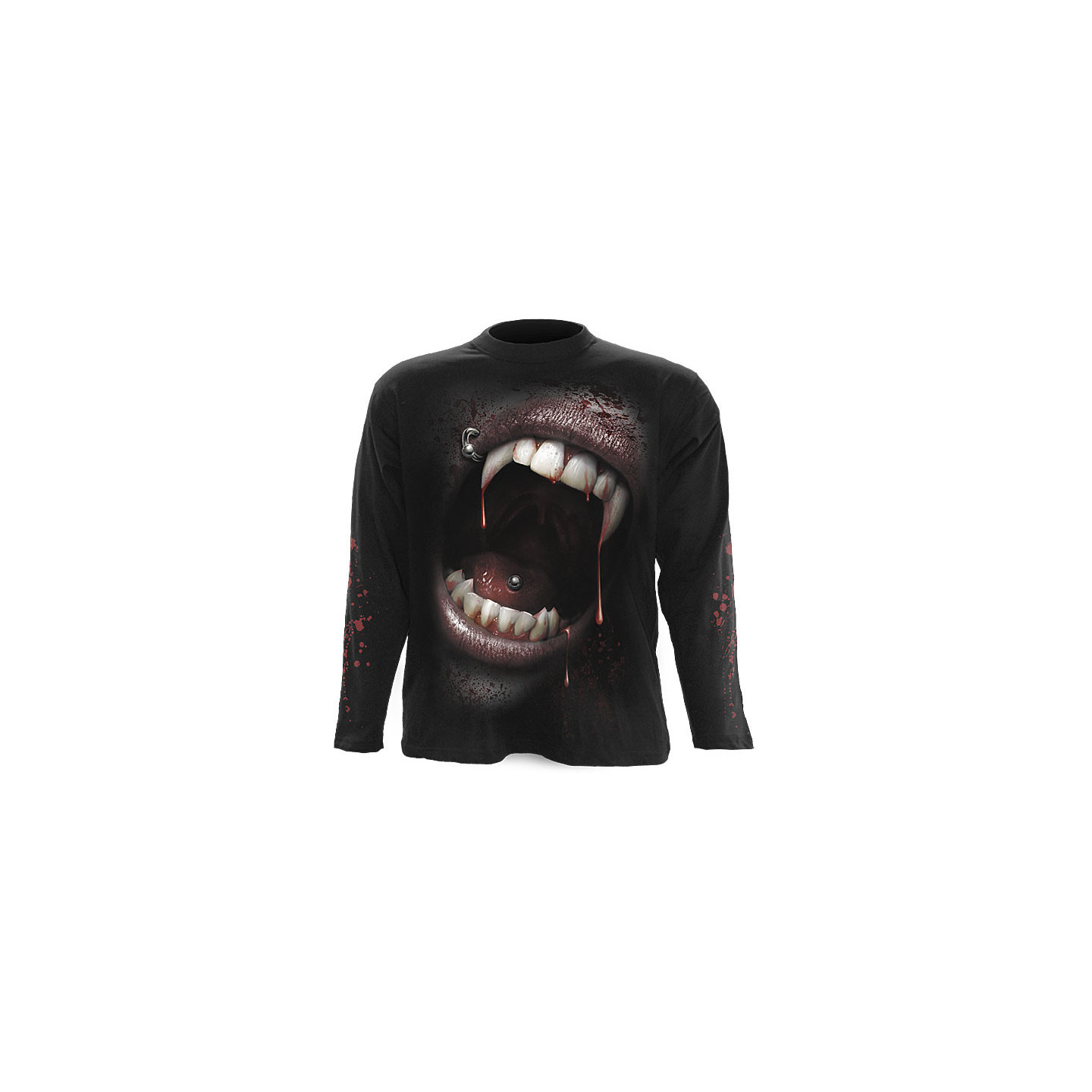 Goth Fangs - T-shirt homme vampire