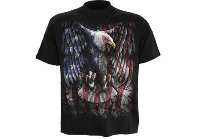 Liberty usa - T-shirt homme aigle rapace