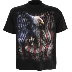 Liberty usa - T-shirt homme aigle rapace