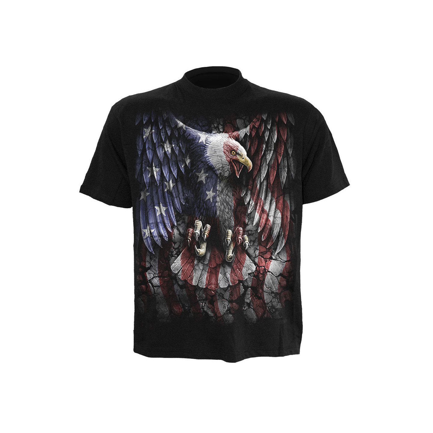 Liberty usa - T-shirt homme aigle rapace