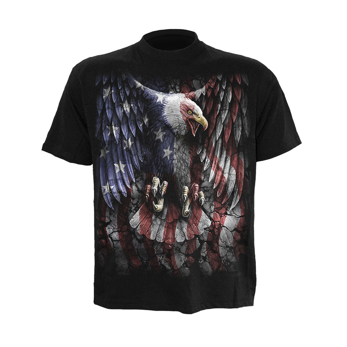 Liberty usa - T-shirt homme aigle rapace