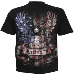 Liberty usa - T-shirt homme aigle rapace