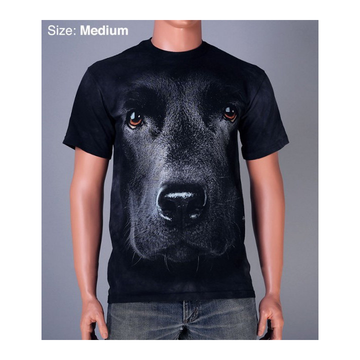Labrador noir - T-shirt chien - The Mountain