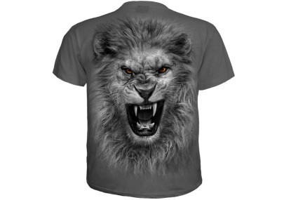 Tribal lion - T-shirt homme - Gris