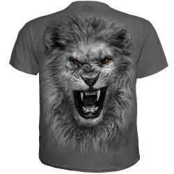 Tribal lion - T-shirt homme - Gris