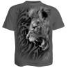 Tribal lion - T-shirt homme - Gris