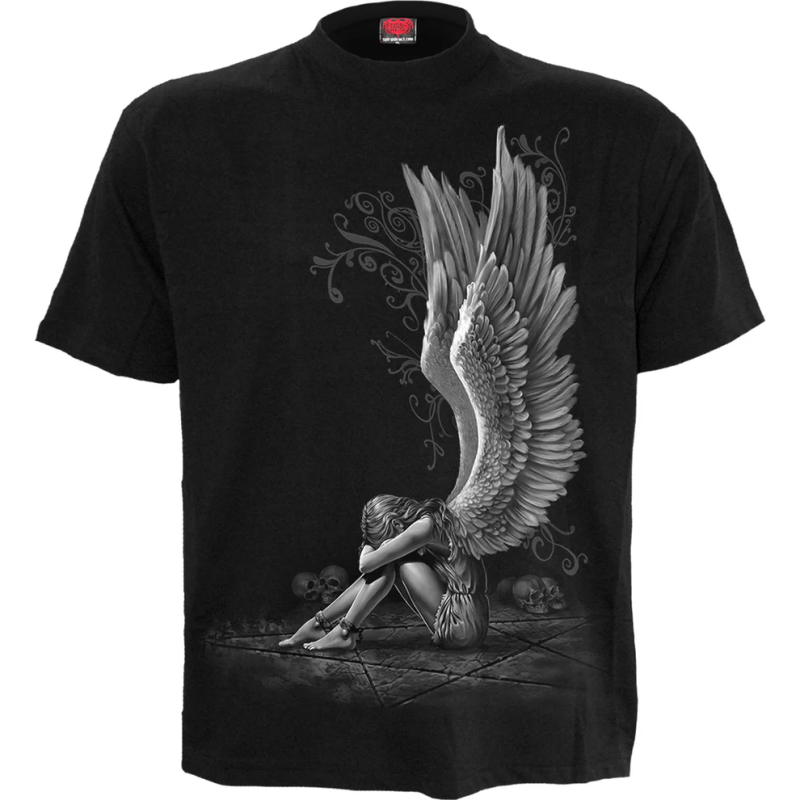 Enslaved sorrow - T-shirt homme - Ange gothic