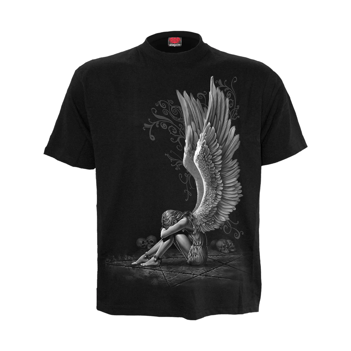 Enslaved sorrow - T-shirt homme - Ange gothic