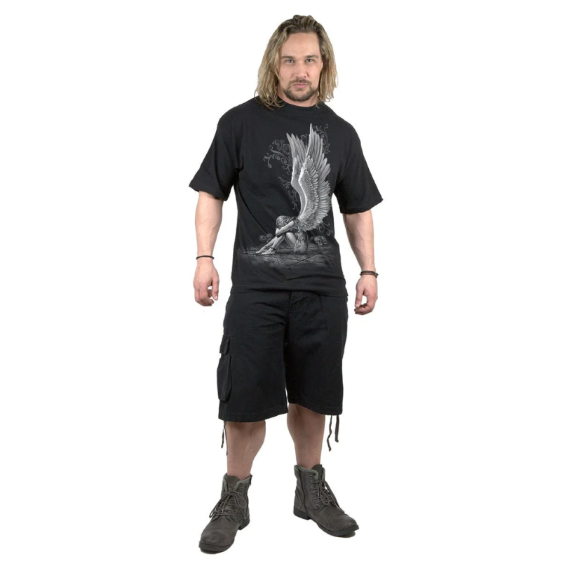 Enslaved sorrow - T-shirt homme - Ange gothic