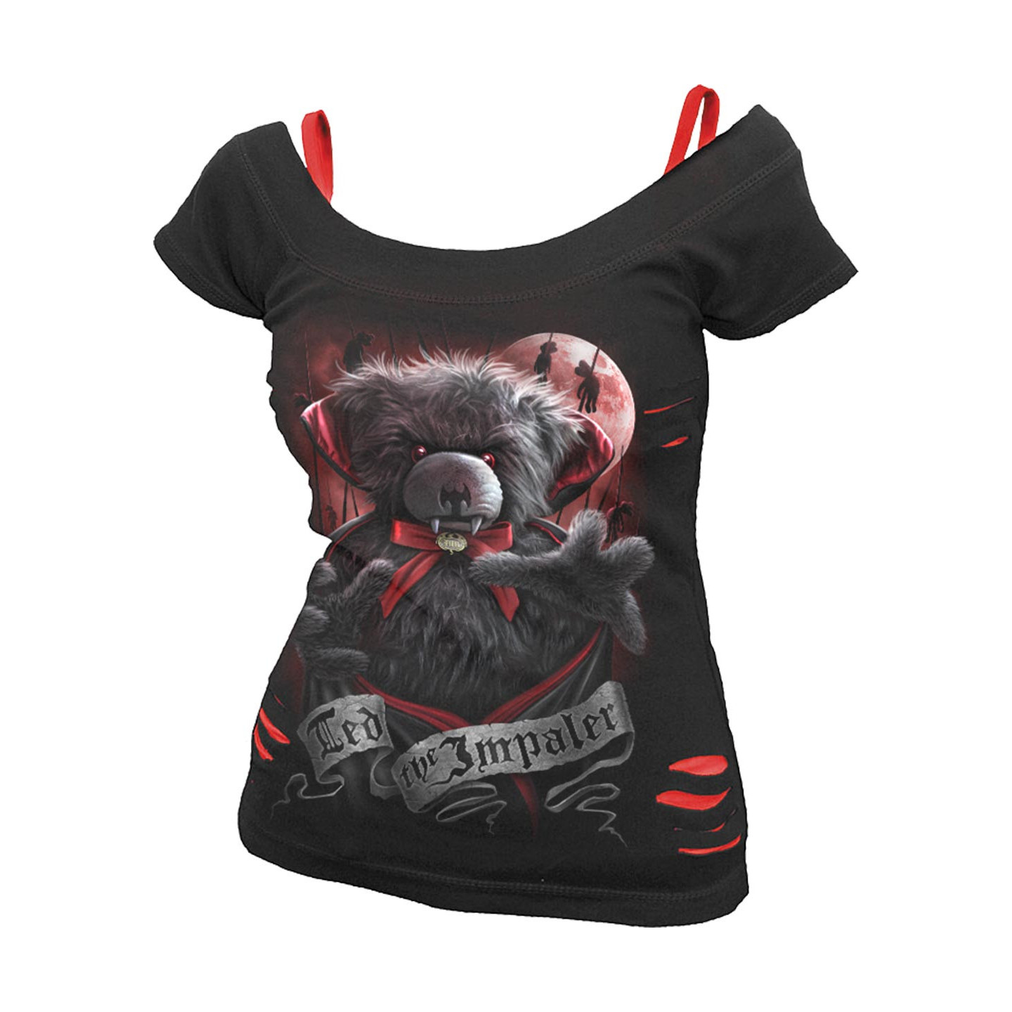 Ted the impaler - Tee-shirt femme gothic - Spiral
