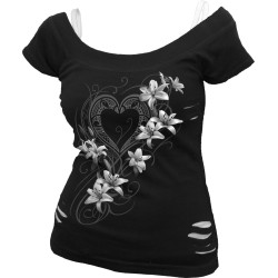Pure of heart - T-shirt femme - Romantique
