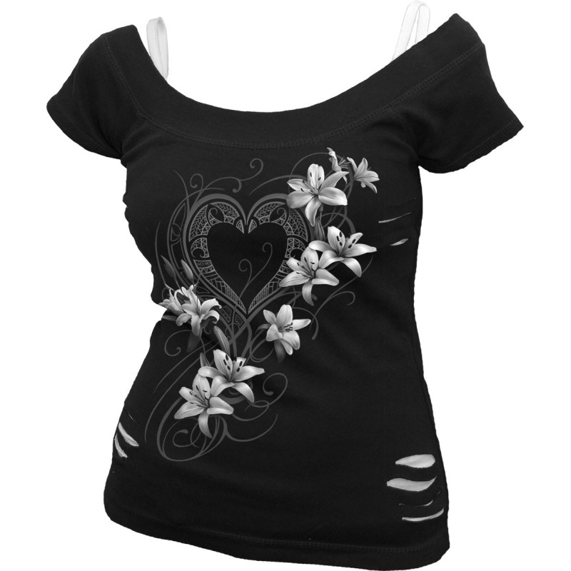 Pure of heart - T-shirt femme - Romantique