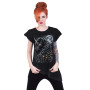 Dark unicorn - T-shirt femme gothic fantasy - Spiral