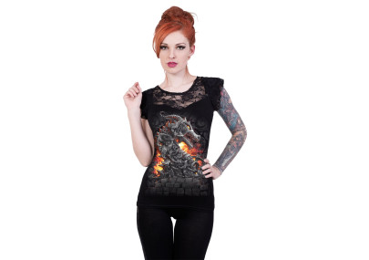 Keeper of the fortress - T-shirt femme - Dragon