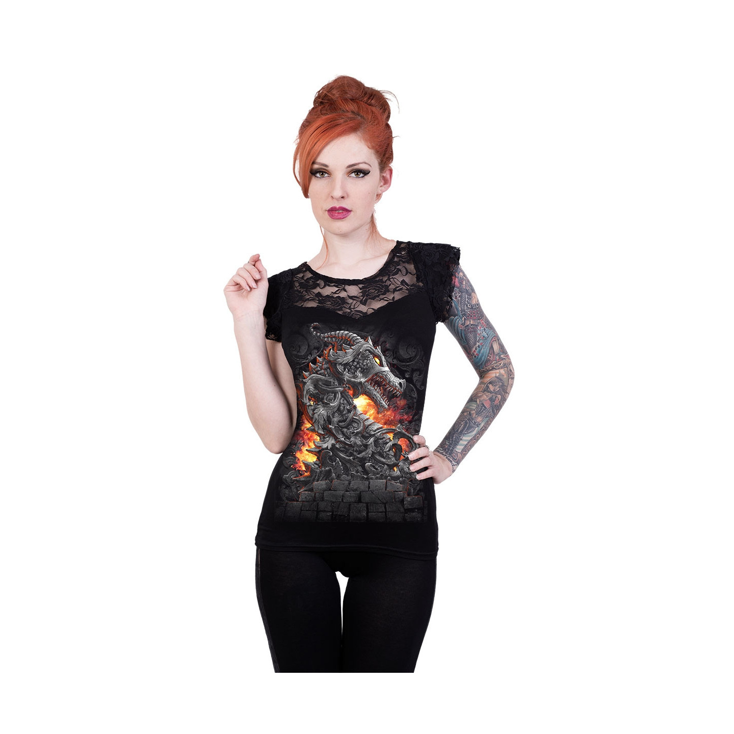 Keeper of the fortress - T-shirt femme - Dragon