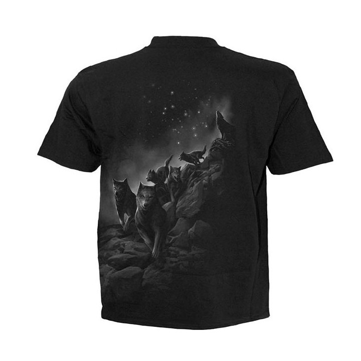 Wolf pack wrap - Loups - T-shirt homme