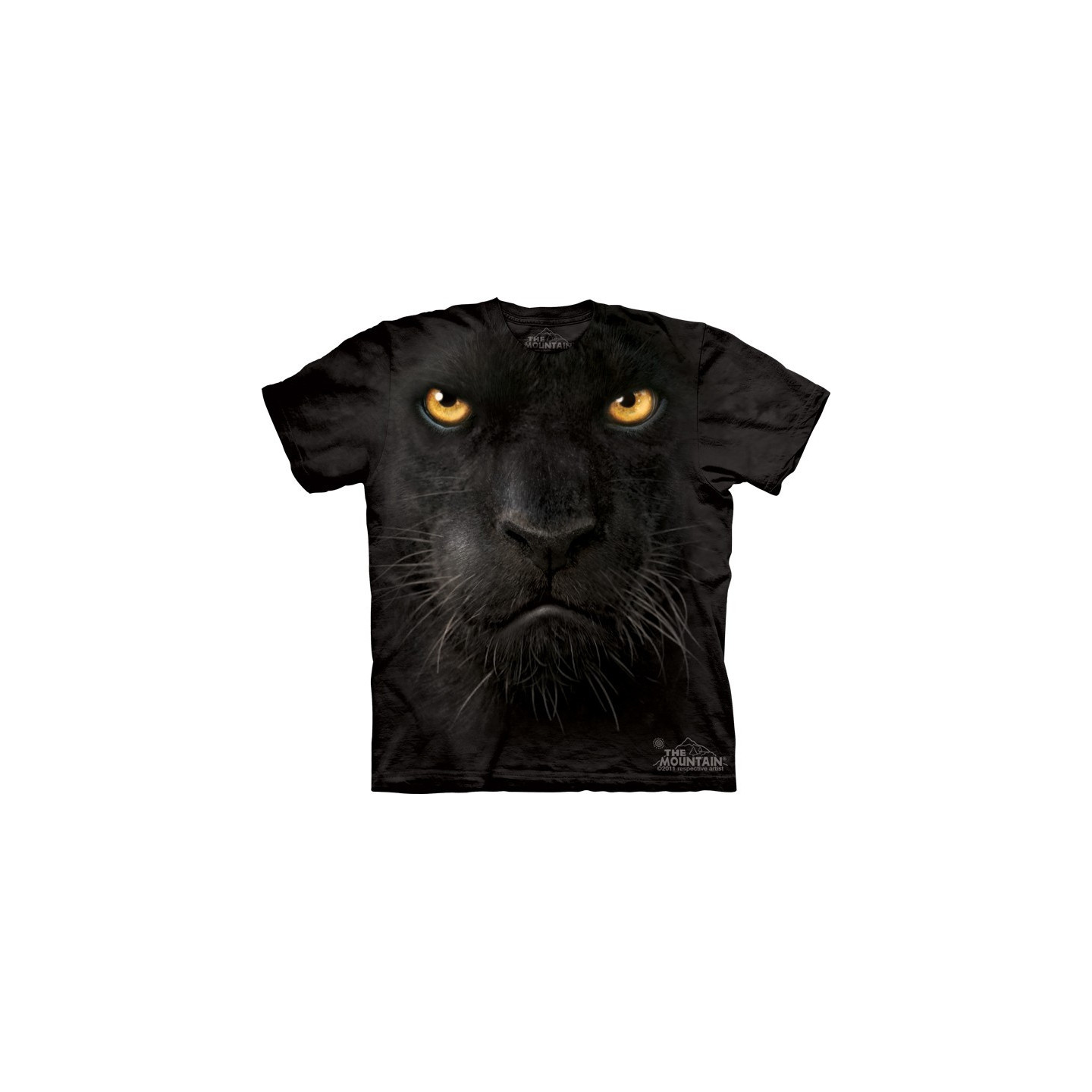 Black panther face - T-shirt panthère noire - The Mountain