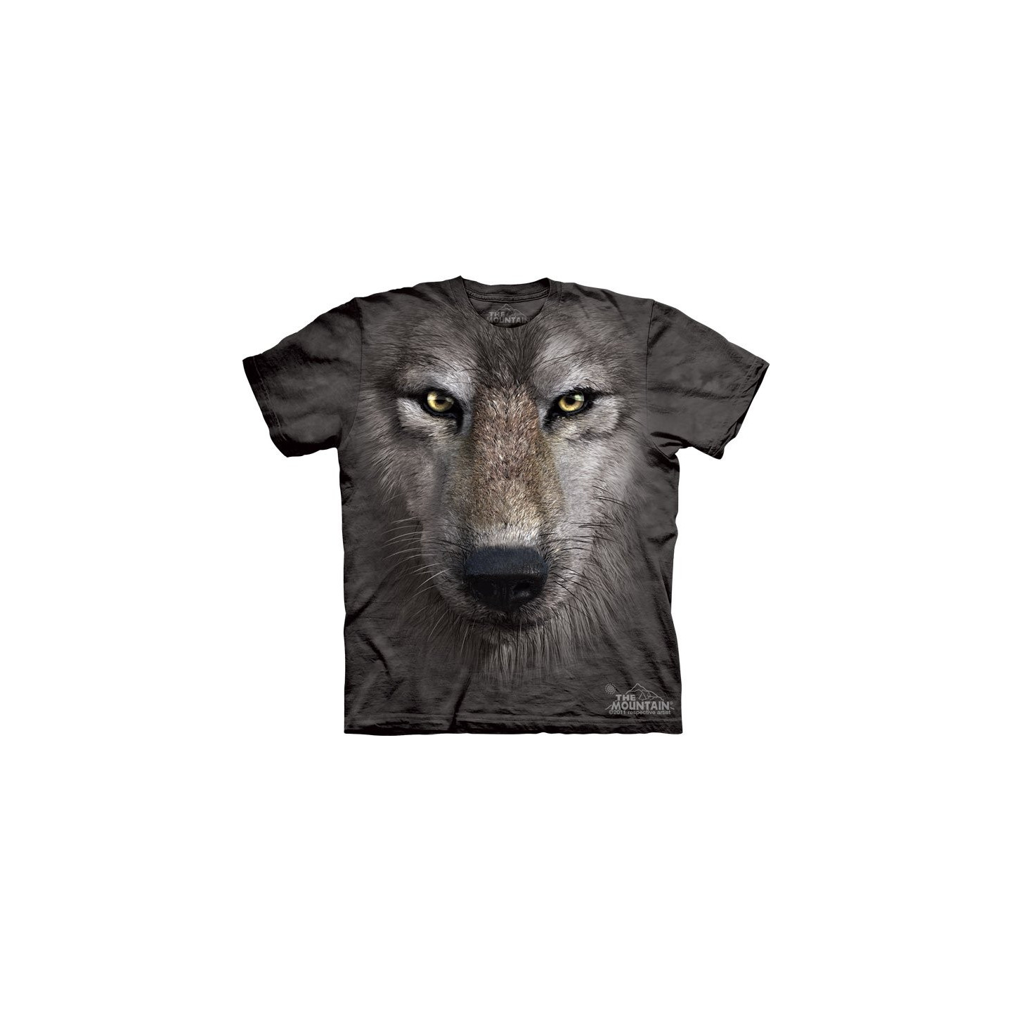 Wolf face - T-shirt loup - The Mountain