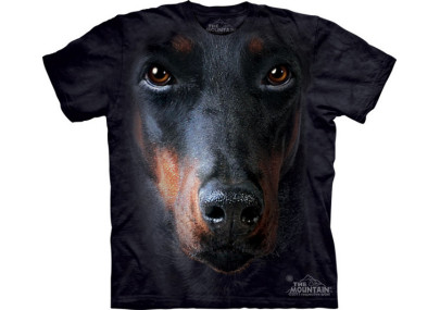 Doberman face - T-shirt chien - The Mountain