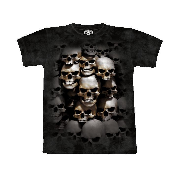 Skullcrypt T-shirt cranes gothique - Skulbone