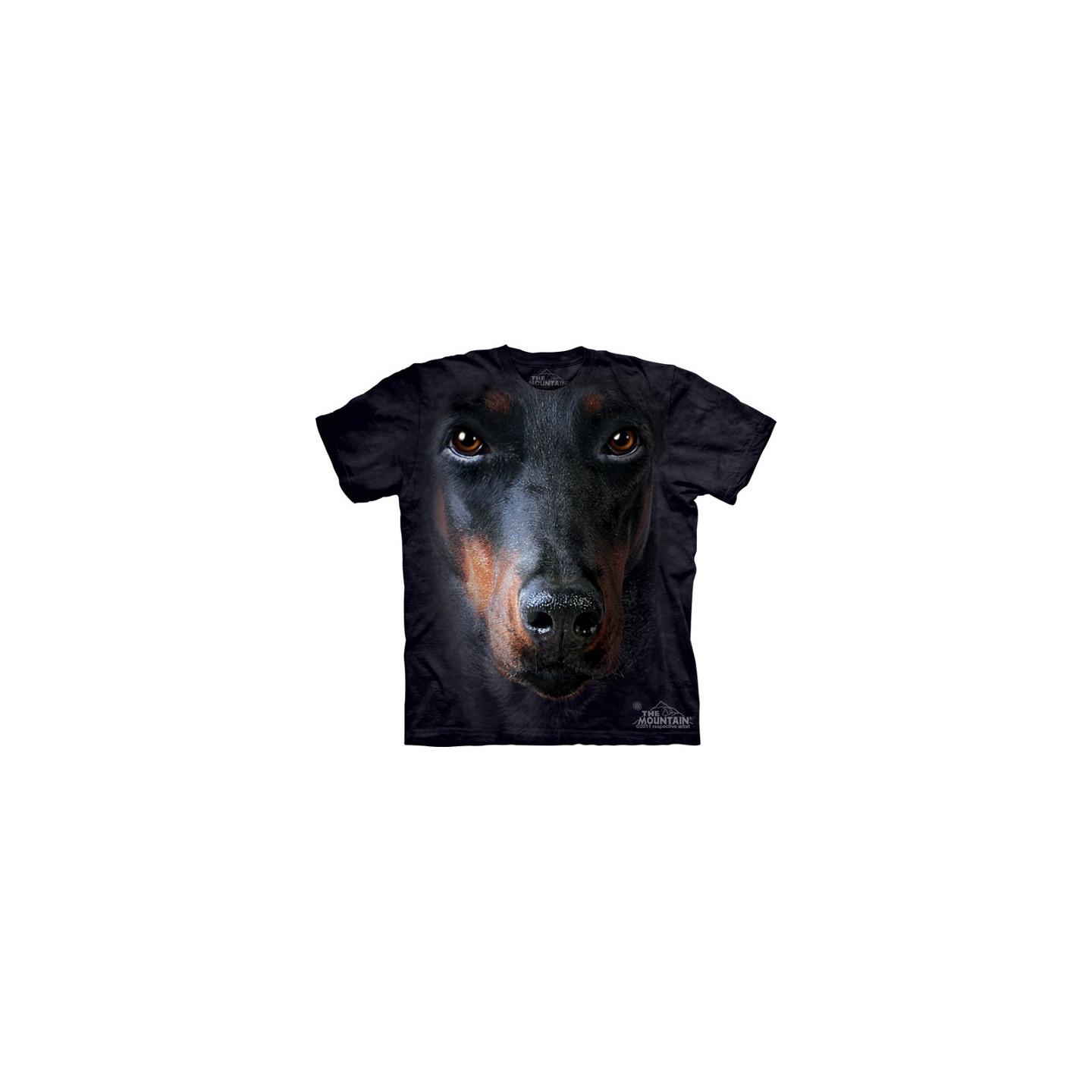 Doberman face - T-shirt chien - The Mountain