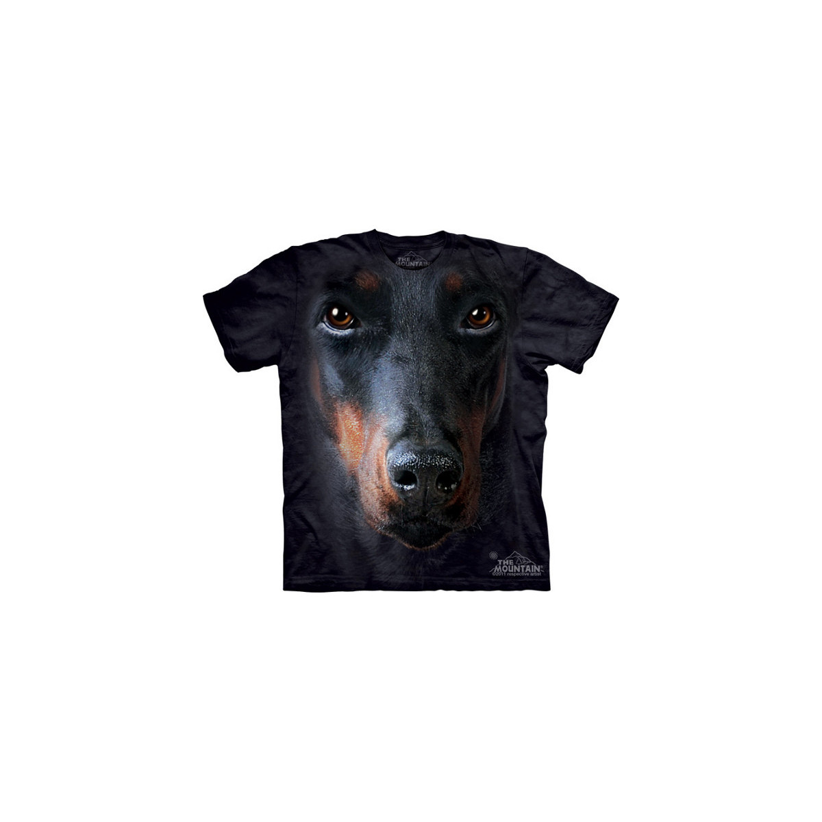 Doberman face - T-shirt chien - The Mountain