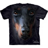 Doberman face - T-shirt chien - The Mountain