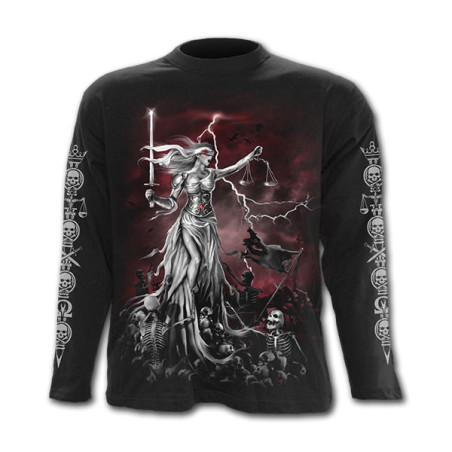 Blind justice - T-shirt homme gothic - Manches longues