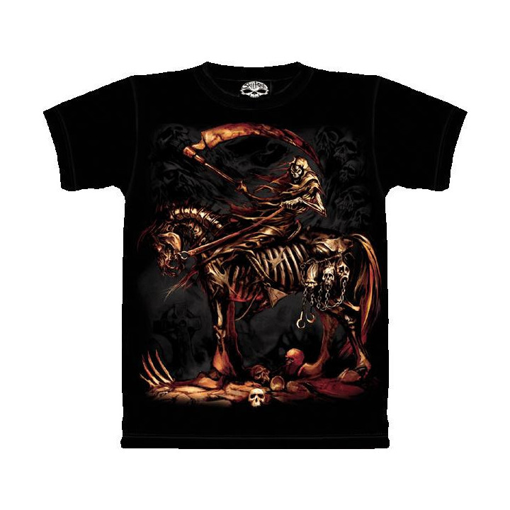 Scythe - T-shirt gothique - Skulbone