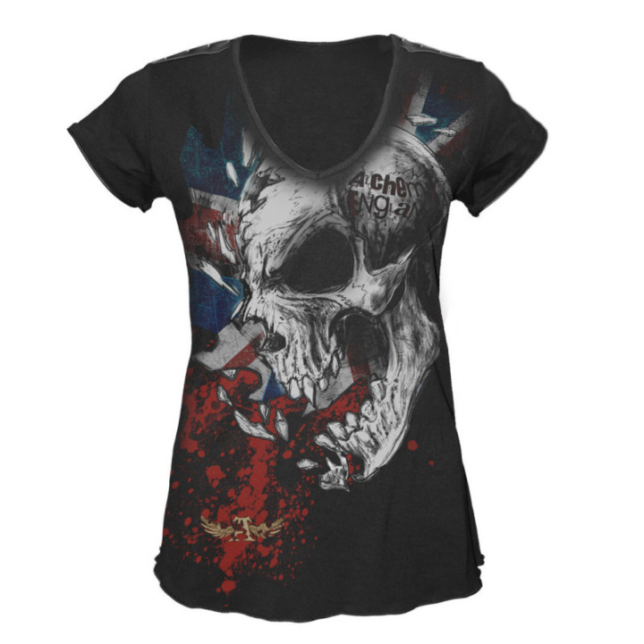 Buzz cut - T-shirt femme - Alchemy gothic - Rock boutique
