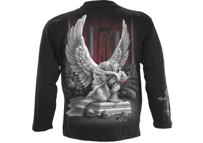 Tears of an angel  - Tee-shirt homme - Ange gothic - dark fantasy manches longues