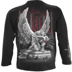 Tears of an angel  - Tee-shirt homme - Ange gothic - dark fantasy manches longues