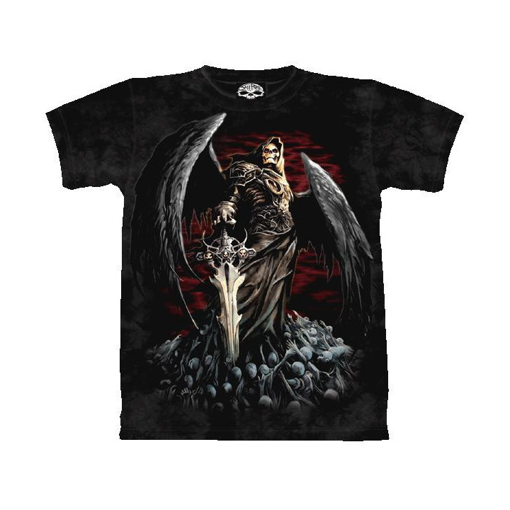 Death Wish - T-shirt Reaper squelette - Skulbone