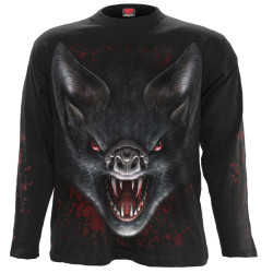 Vampire bat - Tee-shirt homme - Chauve souris - gothic - dark fantasy manches longues