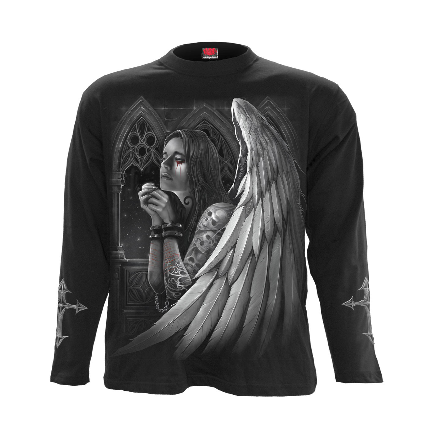 Absolution - Tee-shirt ange gothic - Homme