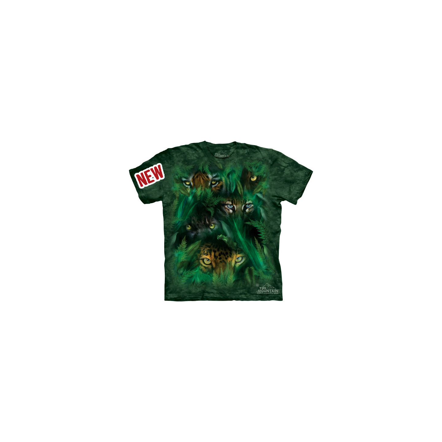 Jungle eyes - T-shirt panthères - The Mountain