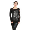 Tribal lion - T-shirt femme - Manches longues