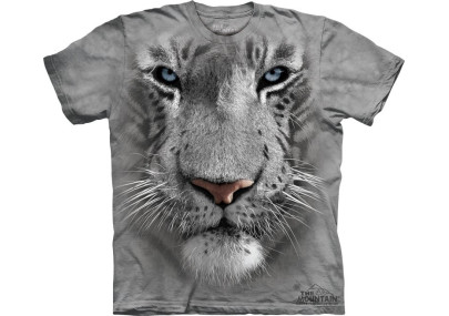 White tiger face - T-shirt enfant tigre - The Mountain