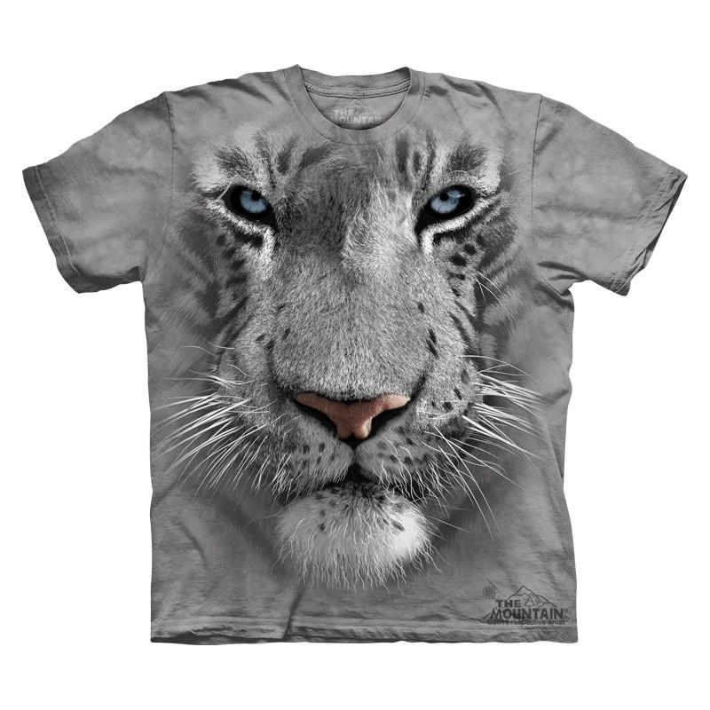 White tiger face - T-shirt enfant tigre - The Mountain