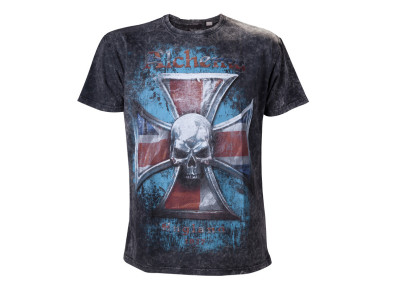 Iron cross vintage - T-shirt homme - Alchemy gothic - Manches courtes