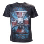 Iron cross vintage - T-shirt homme - Alchemy gothic - Manches courtes