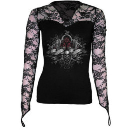In goth we trust - Tee shirt femme gothique
