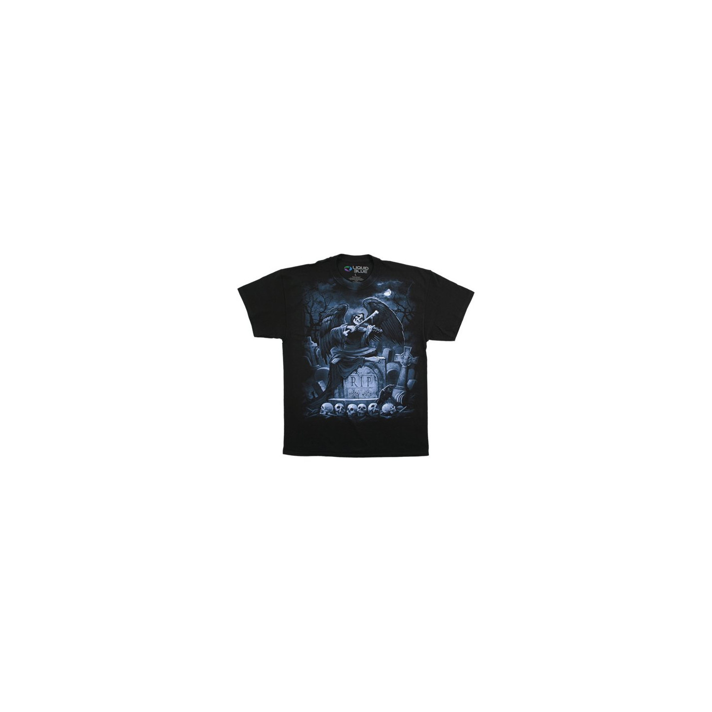 RIP Reaper - T-shirt homme - Dark fantasy gothic - Liquid Blue