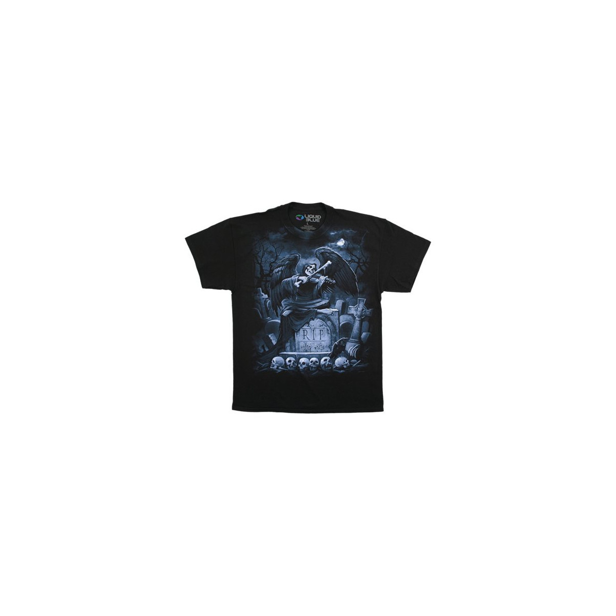 RIP Reaper - T-shirt homme - Dark fantasy gothic - Liquid Blue